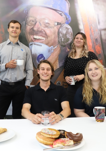 A group of people
